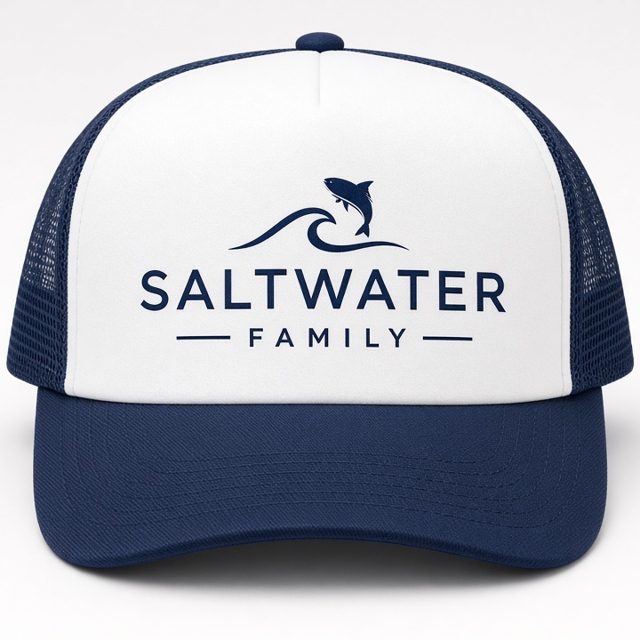 Saltwater Family trucker hat